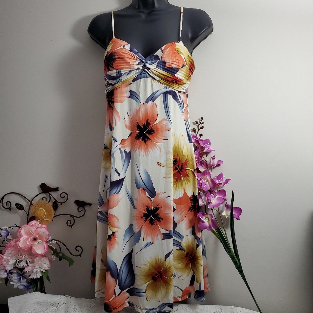 Summer Dress with a spaghetti strap